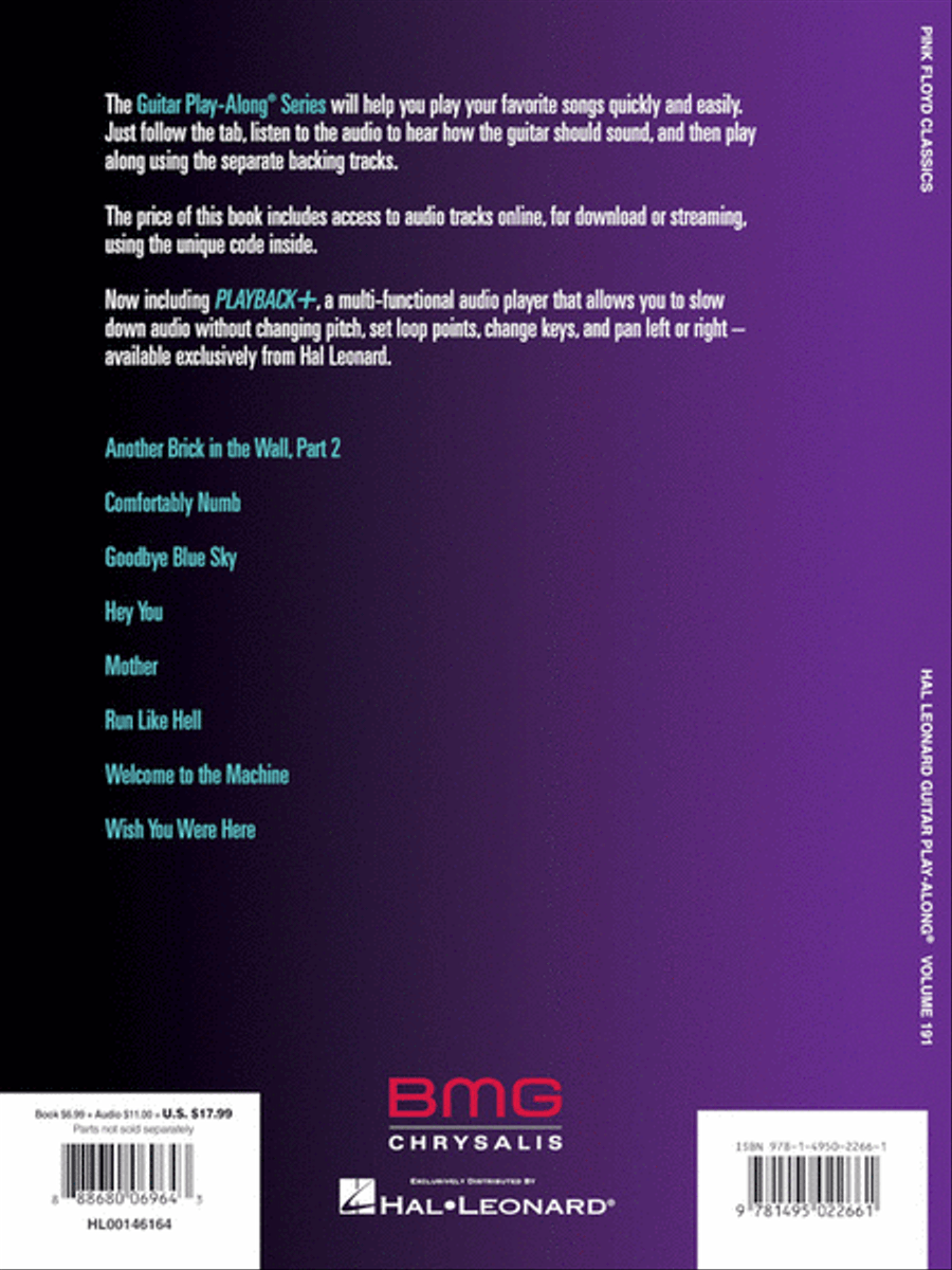 Pink Floyd Classics Guitar Tablature scores gallery preview page 5