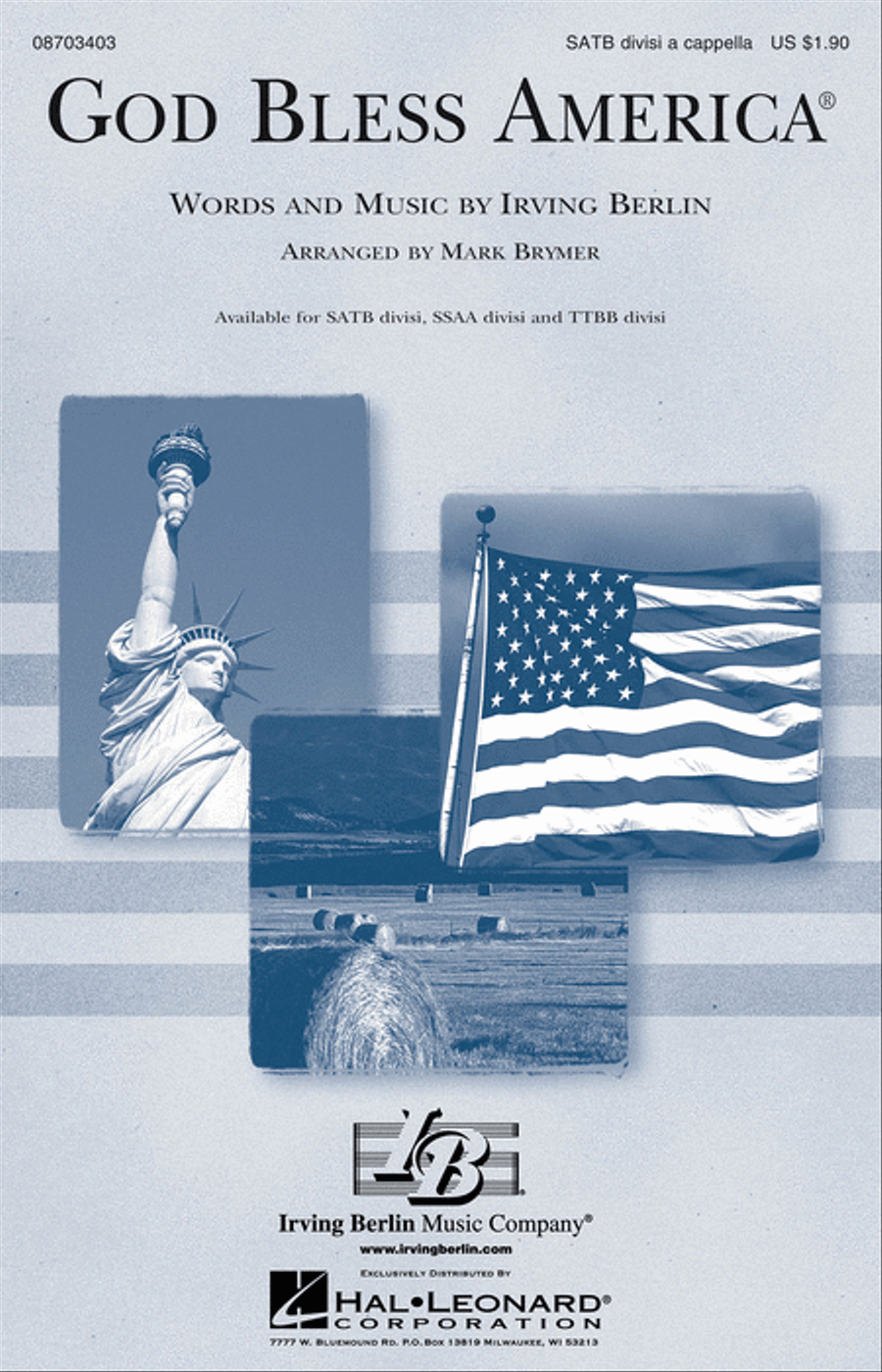 God Bless America® SSAA scores gallery preview page 1