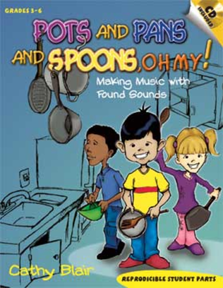 Book cover for Pots and Pans and Spoons, Oh My!
