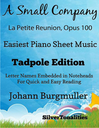 Book cover for A Small Company La Petite Reunion Opus 100 Easiest Piano Sheet Music 2nd Edition