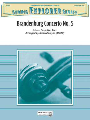 Book cover for Brandenburg Concerto No. 5