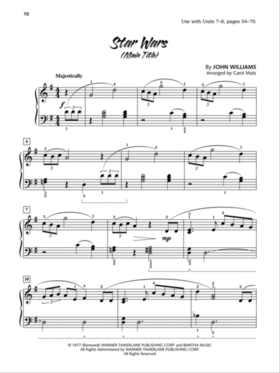 Alfred's Piano 101 Pop, Book 2 Piano Method scores gallery preview page 4
