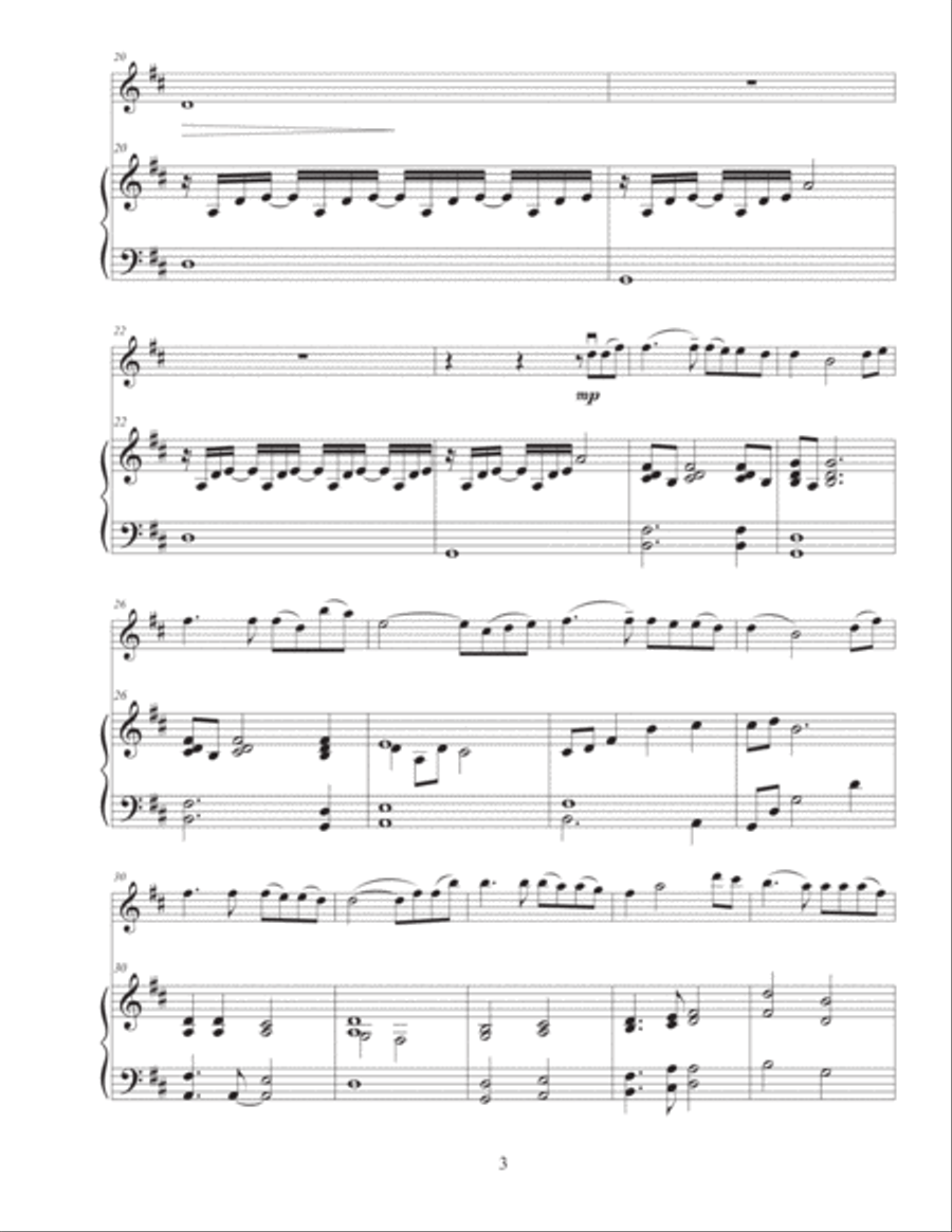 Yet Not I But Through Christ In Me Violin Solo scores gallery preview page 4