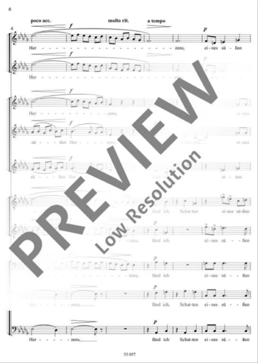 Ich bin so allein A Cappella scores gallery preview page 7