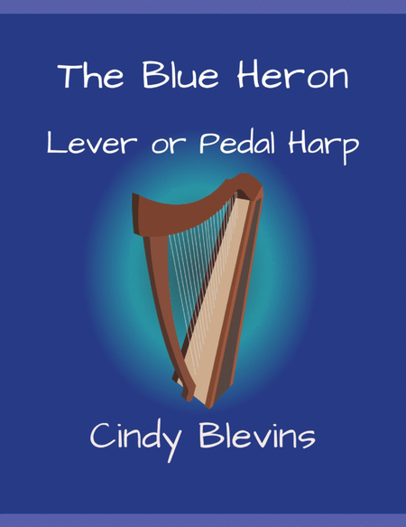 The Blue Heron, original solo for Lever or Pedal Harp image number null