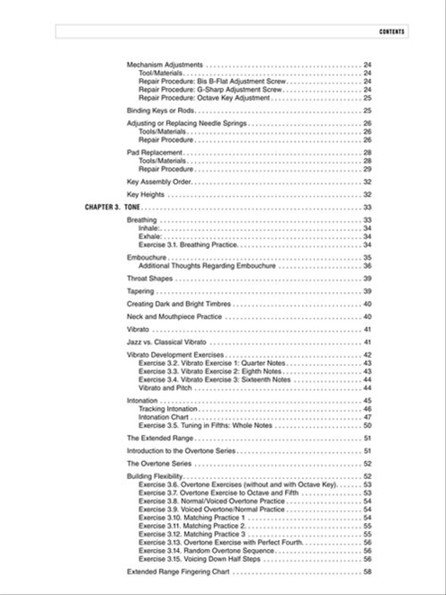 The Saxophone Handbook Saxophone scores gallery preview page 4