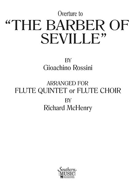 Overture The Barber Of Seville