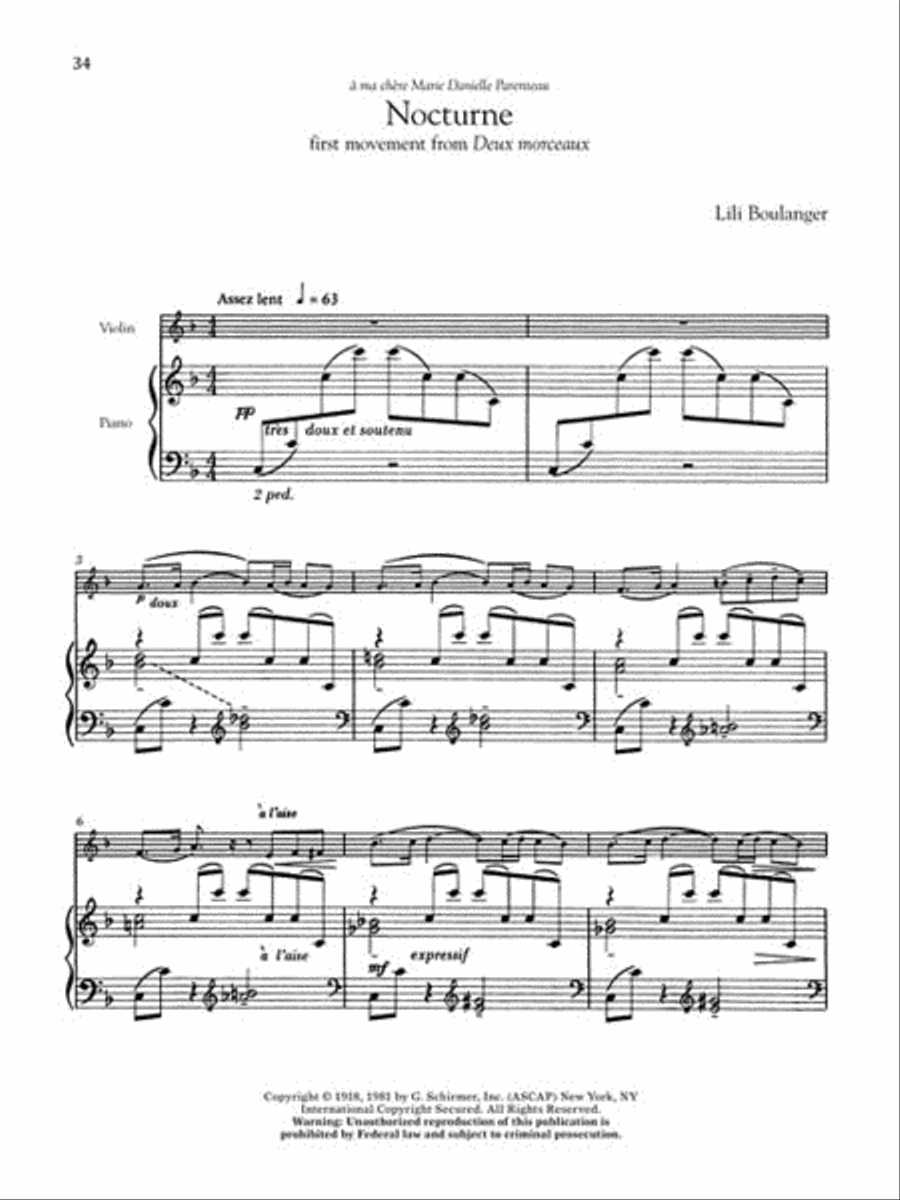 The G. Schirmer Violin Anthology