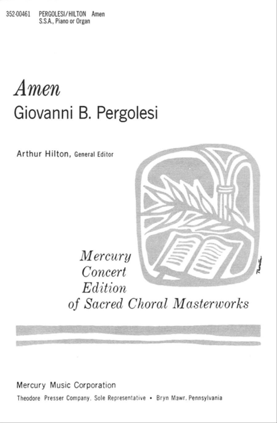 Amen Choir scores gallery preview page 1