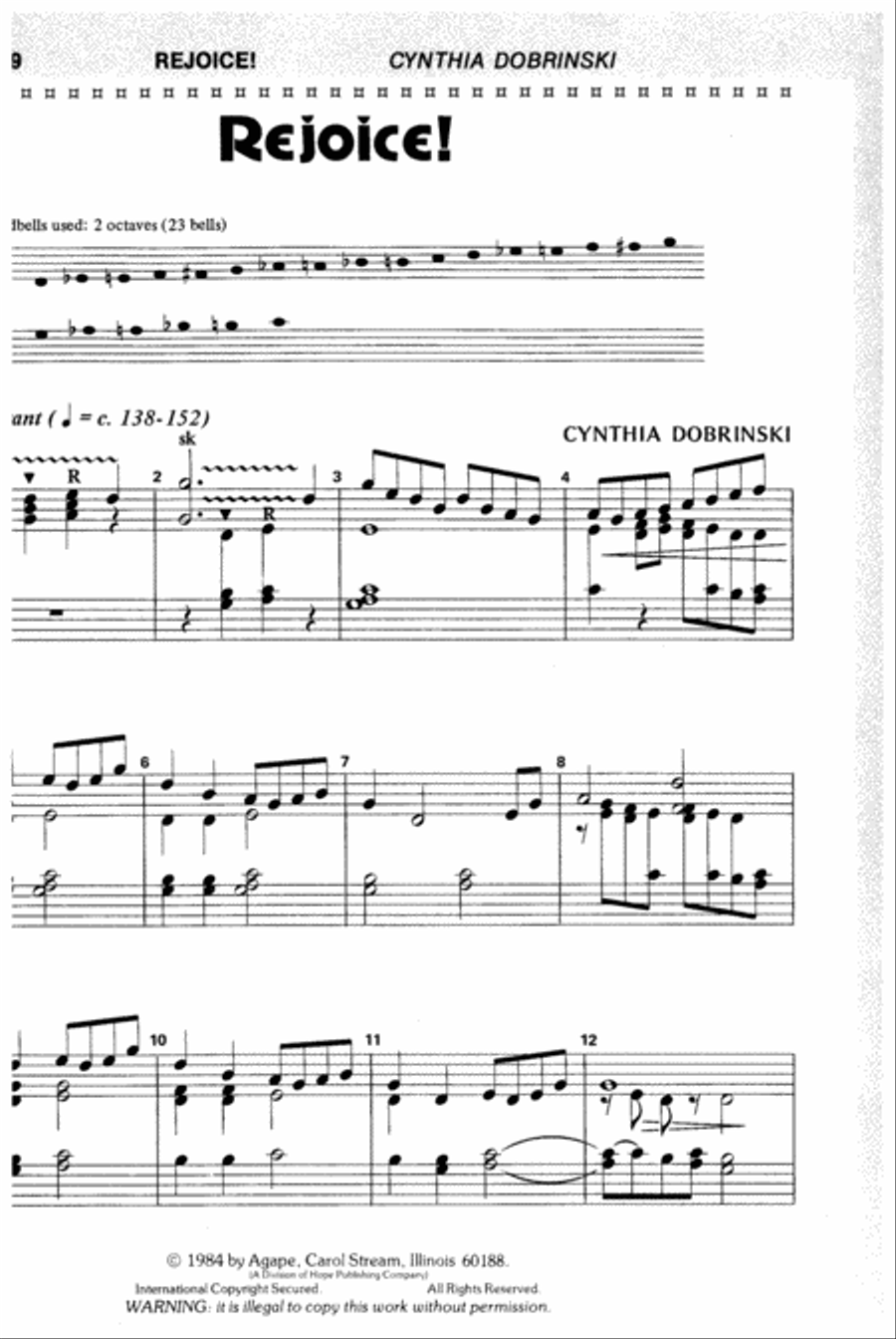 Rejoice! 2-Octaves scores gallery preview page 5