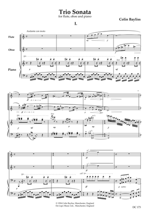 Trio Sonata - for flute, oboe and piano