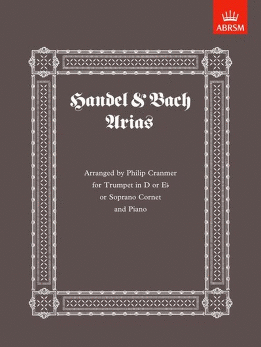 Handel And Bach Arias Trumpet/Piano Arr Cranmer