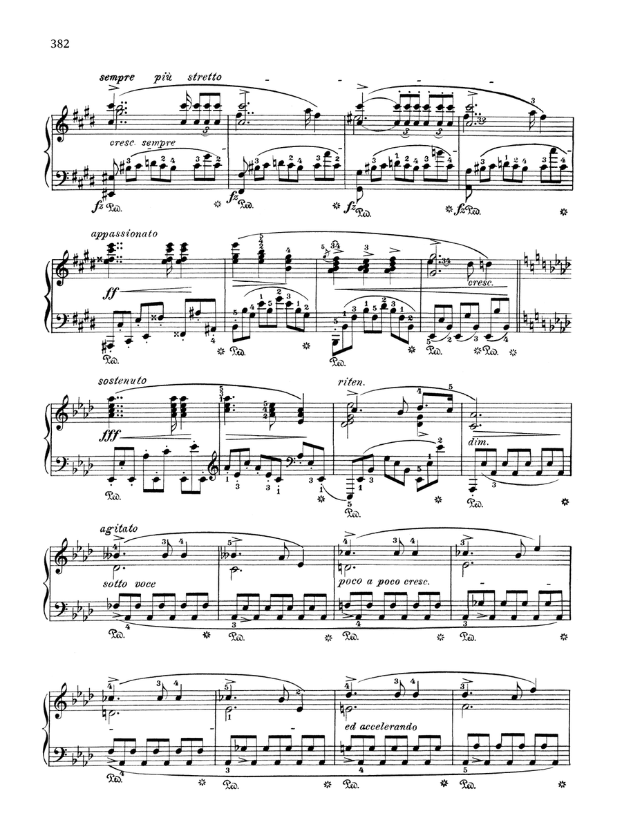 Nocturne in C-sharp minor, Op. 27, No. 1 Piano Solo scores gallery preview page 3