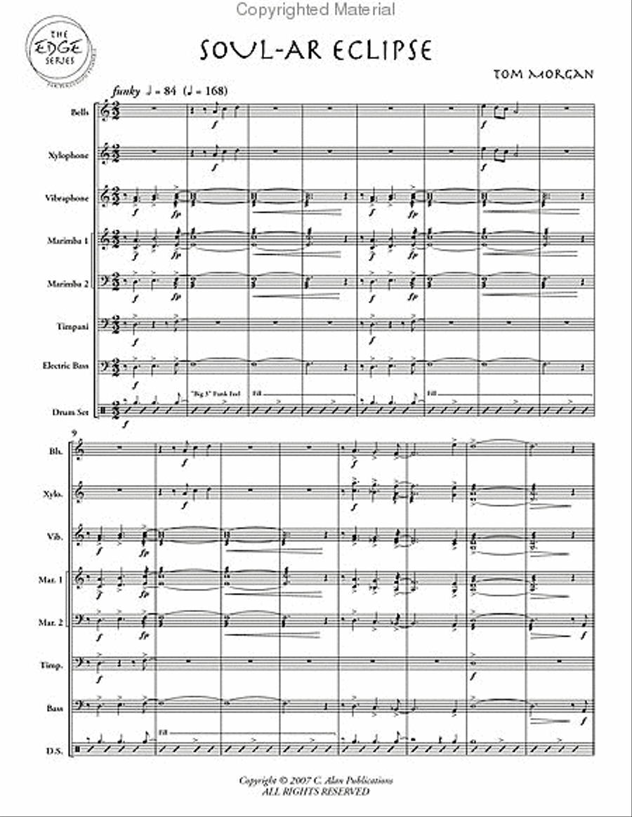 Soul-ar Eclipse Percussion Ensemble scores gallery preview page 2