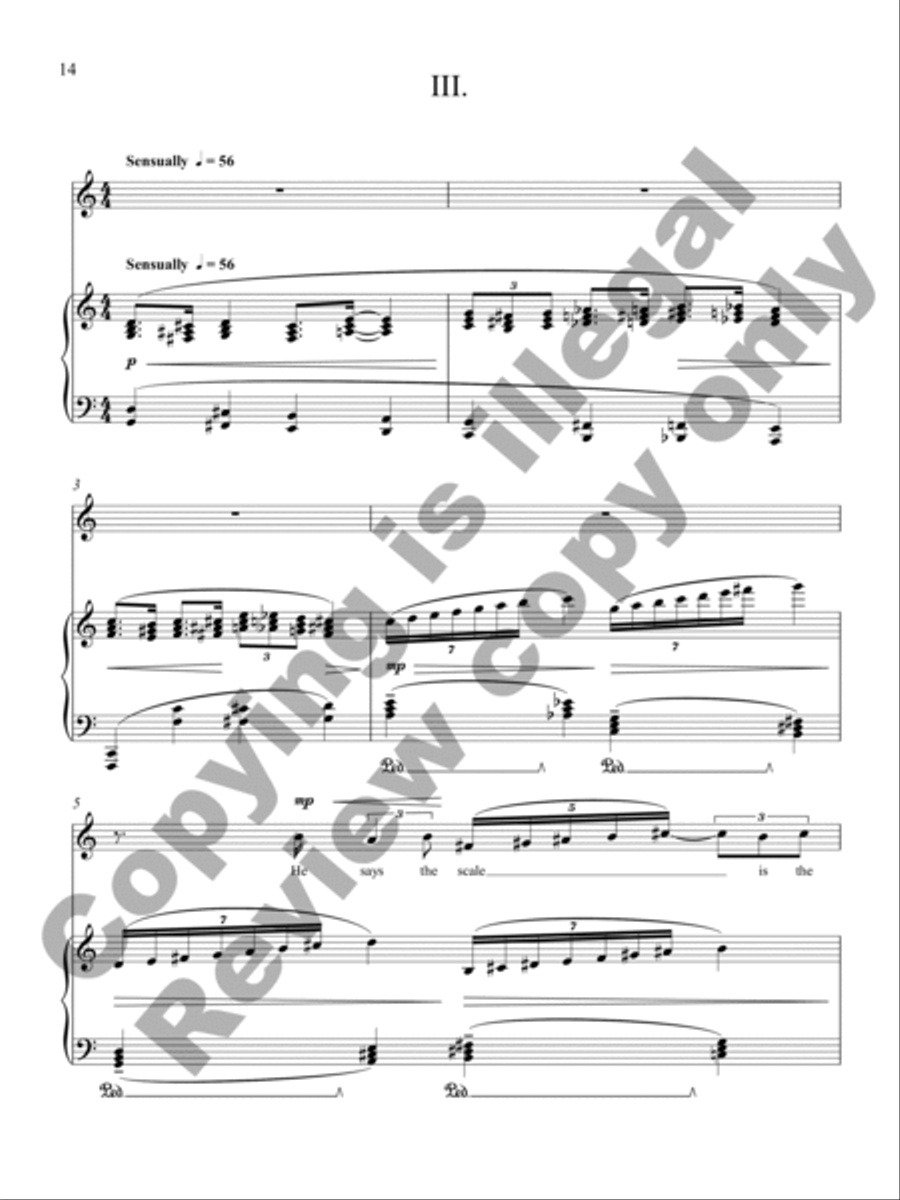 Piano Lessons Tenor Voice scores gallery preview page 11