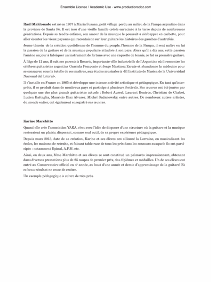Si Mi Guitarra Te Sueña Guitar Ensemble scores gallery preview page 2