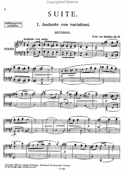 Suite fis-moll op. 19
