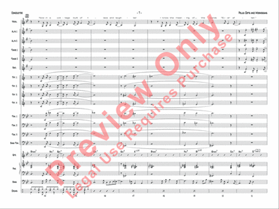 Polkadots and Moonbeams Jazz Ensemble scores gallery preview page 26