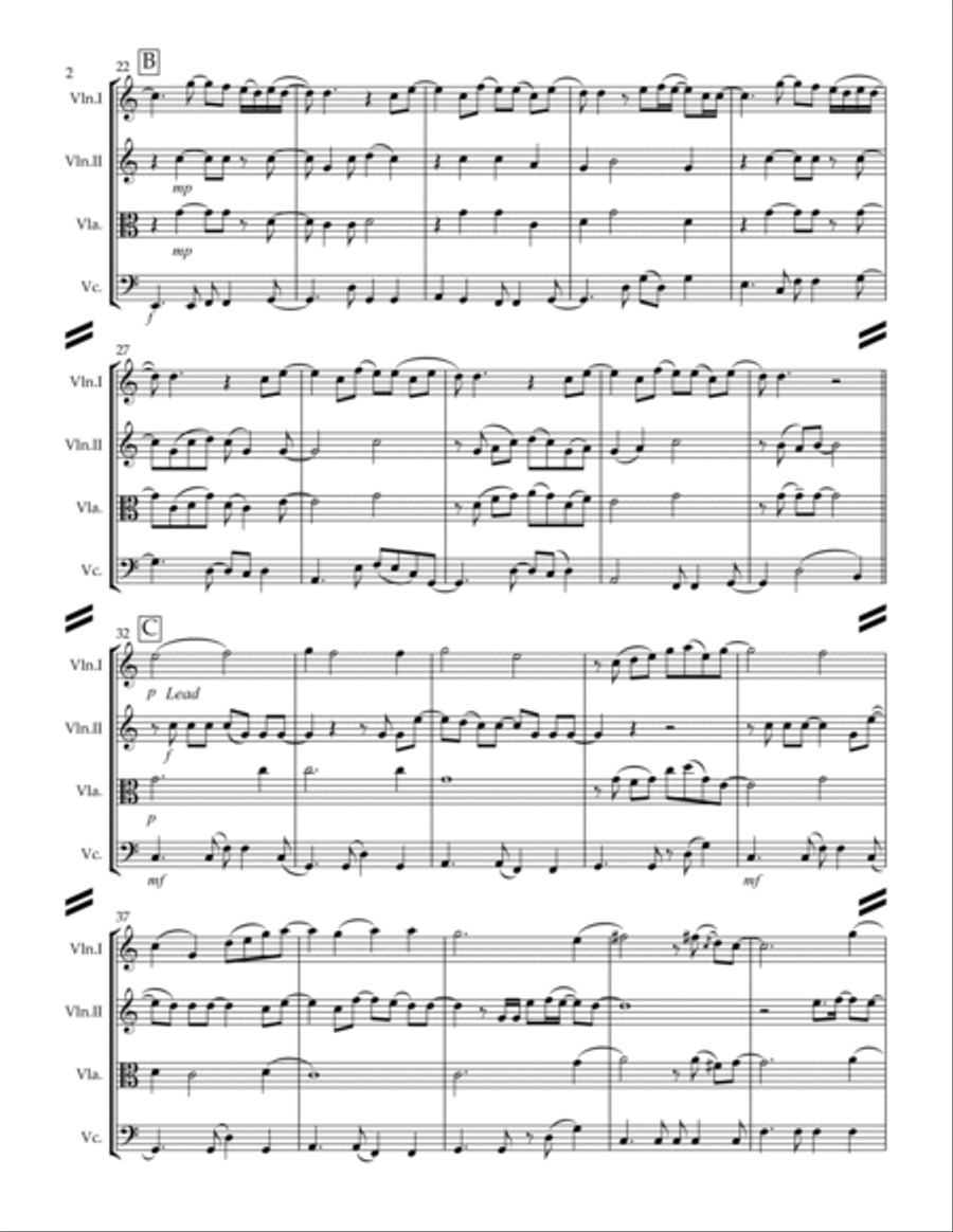 Holy Is The Lord Woodwind Quartet scores gallery preview page 3