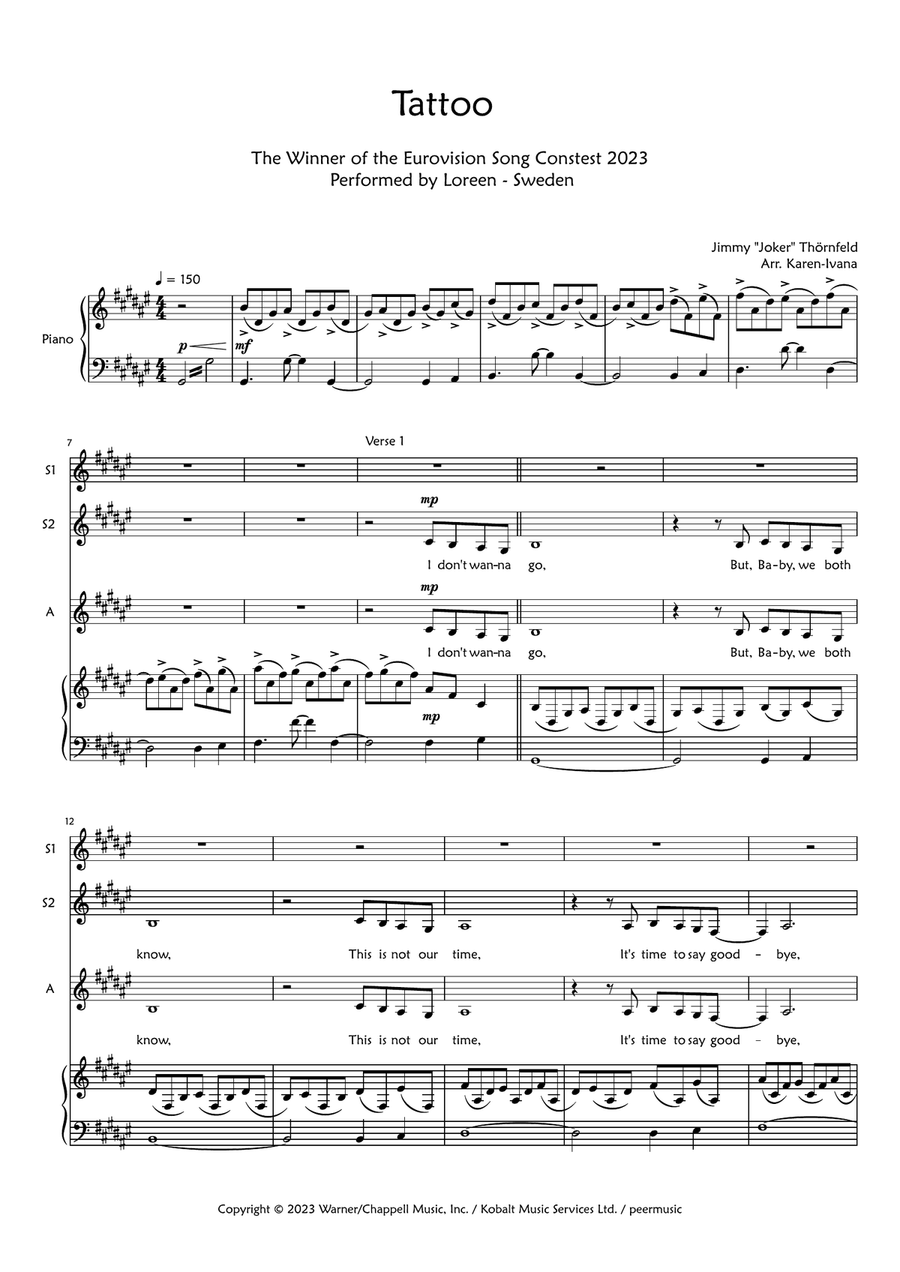 Tattoo SSA scores gallery preview page 1