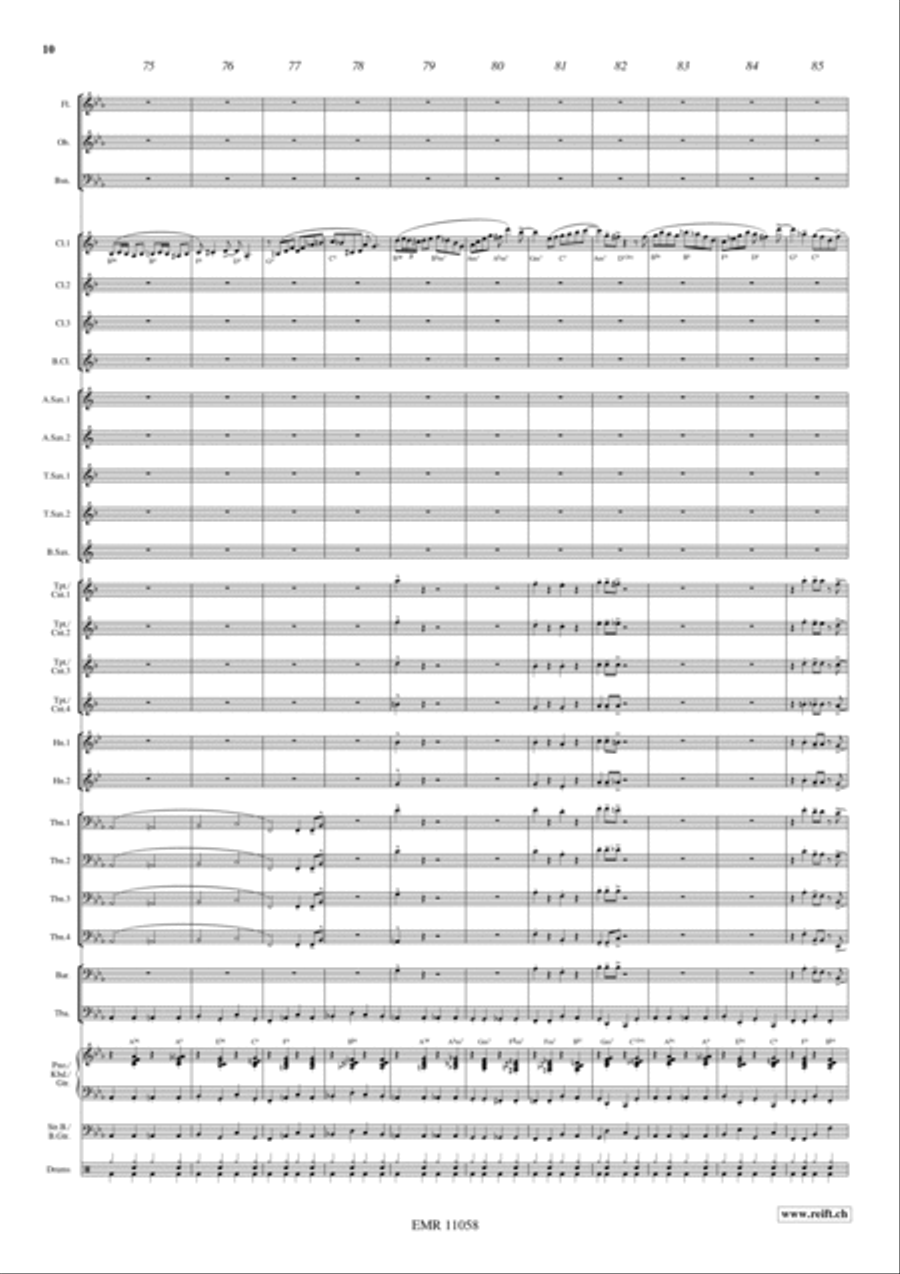 What's Cooking? Concert Band scores gallery preview page 11