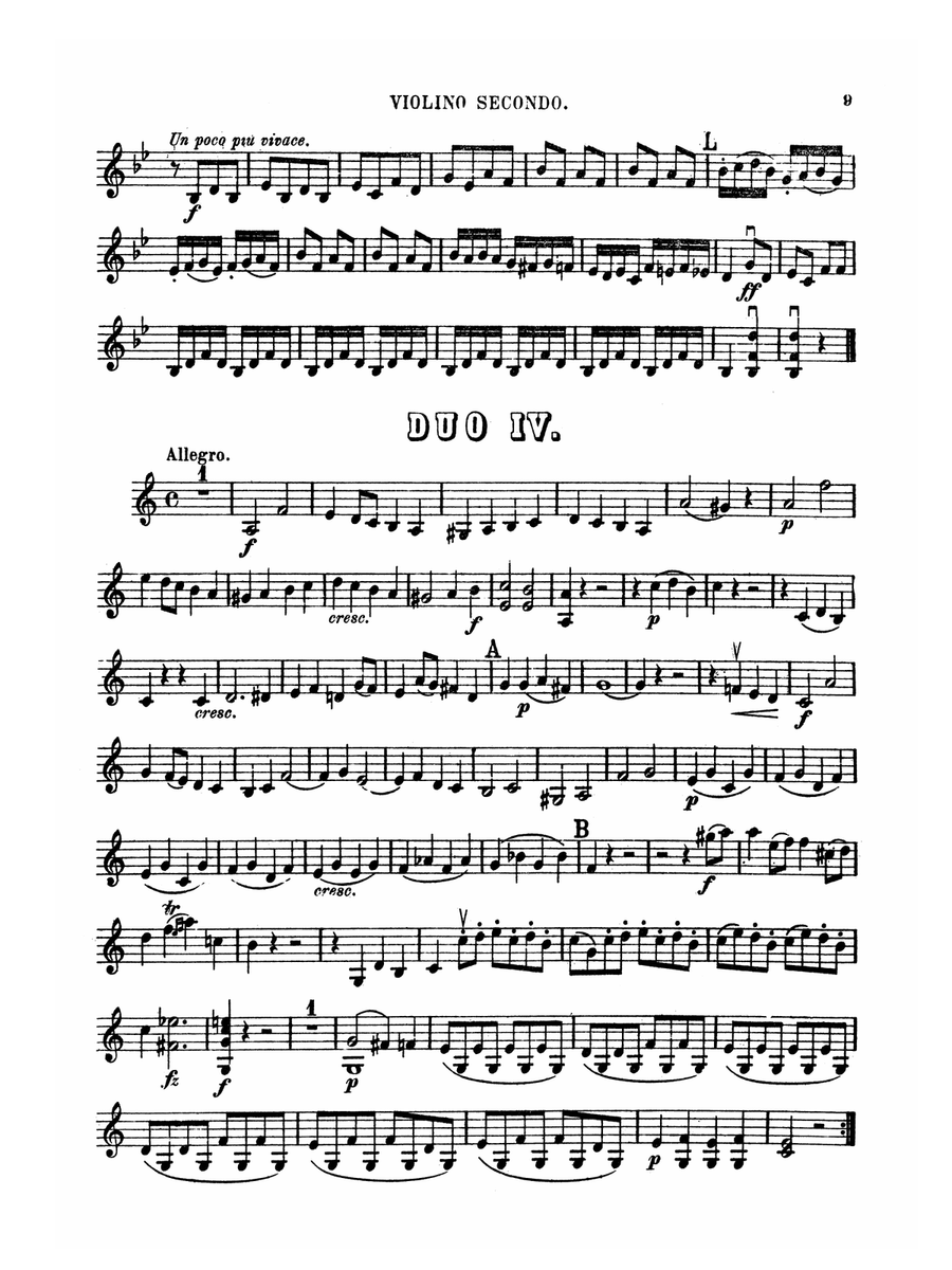 Pleyel: Six Easy Duets, Op. 59