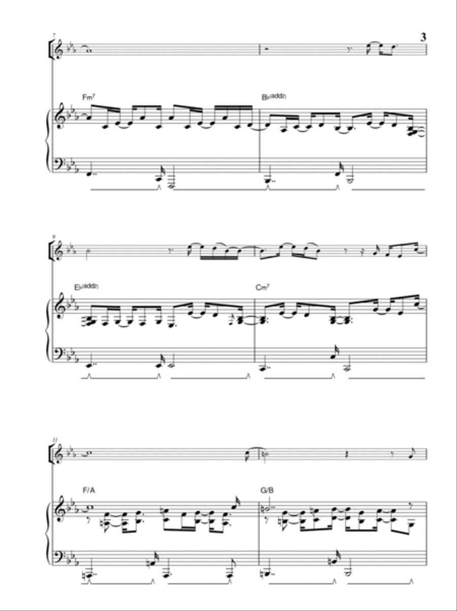 Overjoyed Flute Solo scores gallery preview page 4