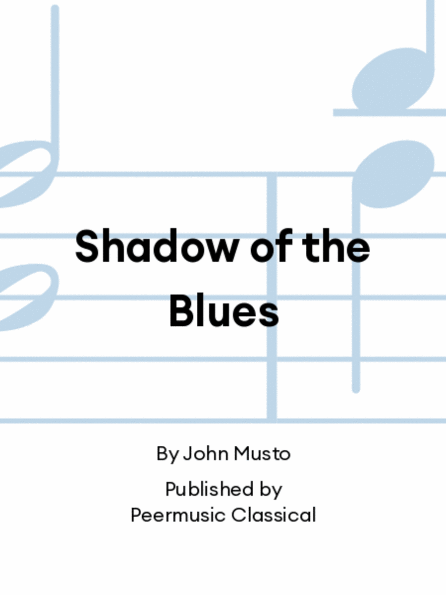 Shadow of the Blues Chamber Music scores gallery preview page 1