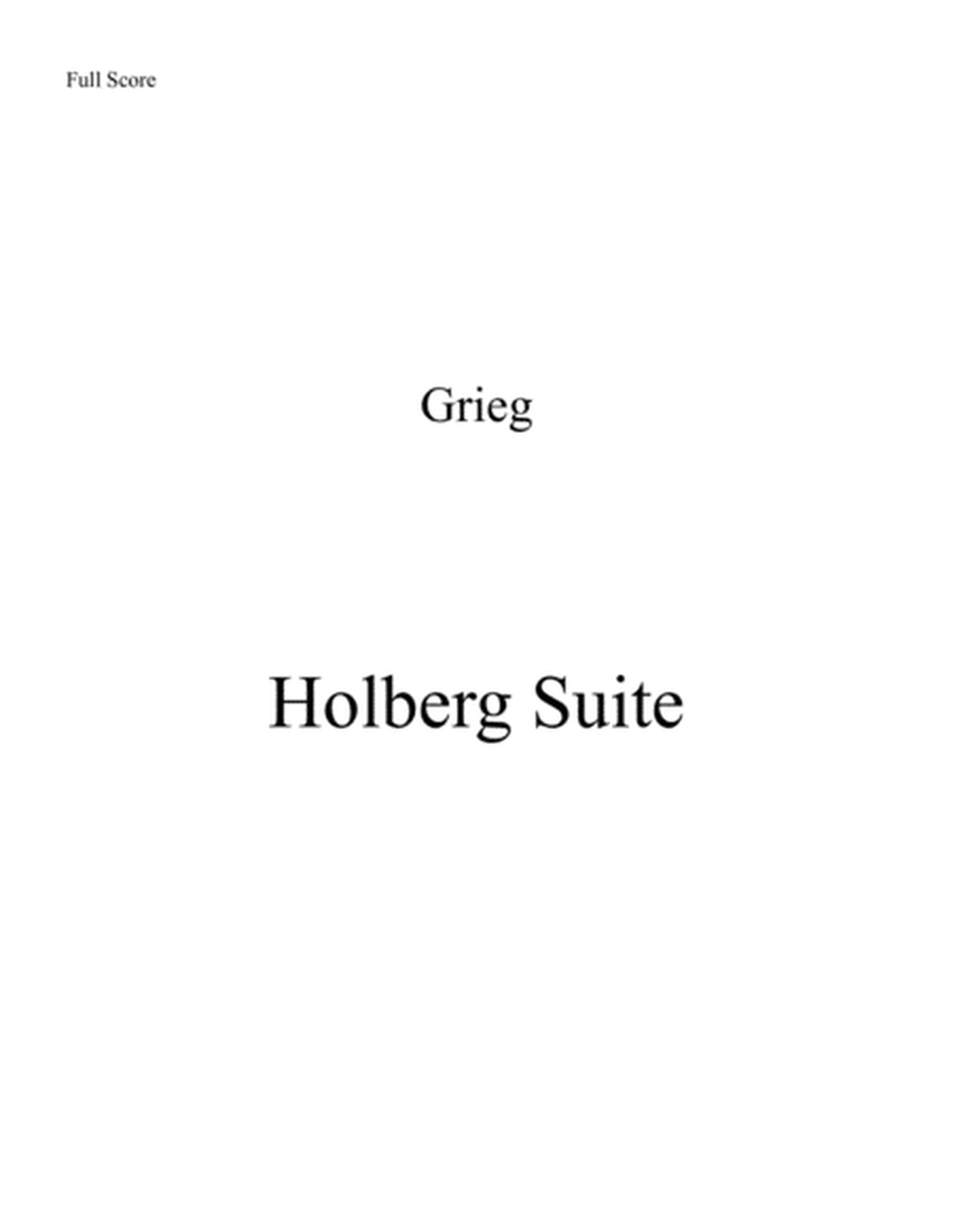 Holberg Suite - Brass Quintet image number null