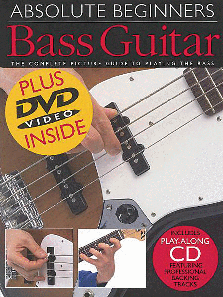 Absolute Beginners Bass Guitar - CD DVD