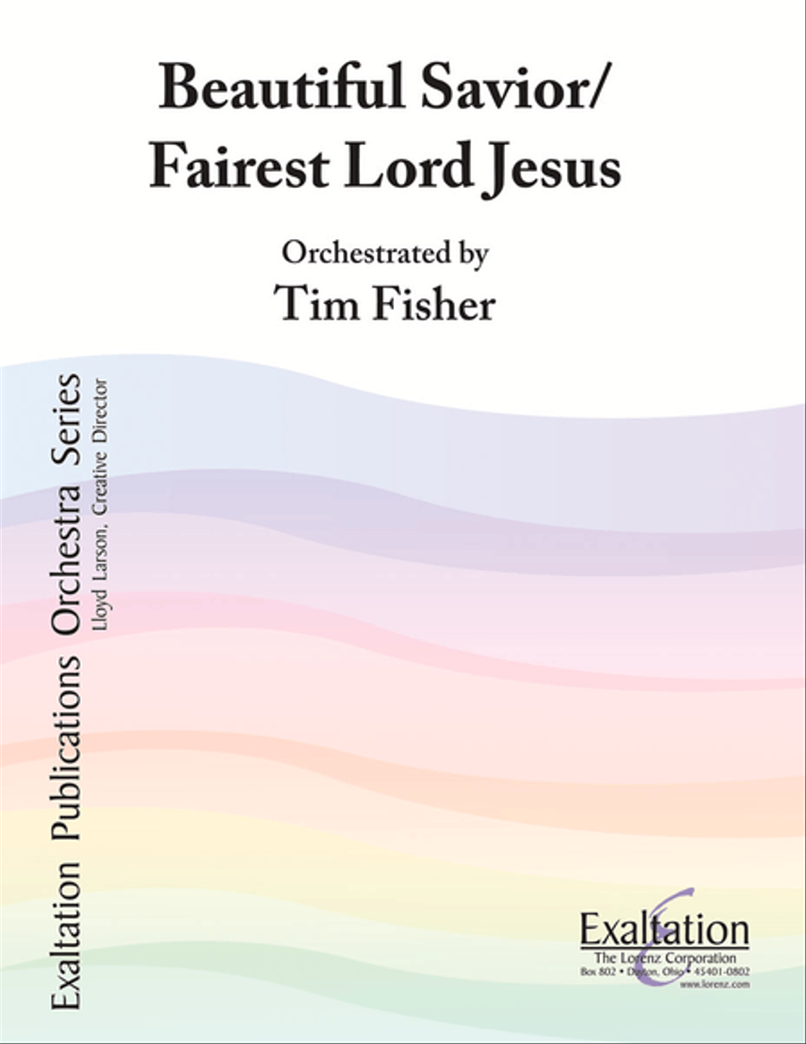 Beautiful Savior/Fairest Lord Jesus Full Orchestra scores gallery preview page 1