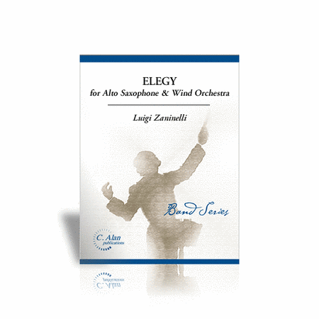 Elegy for Alto Saxophone and Wind Orchestra (score and parts)