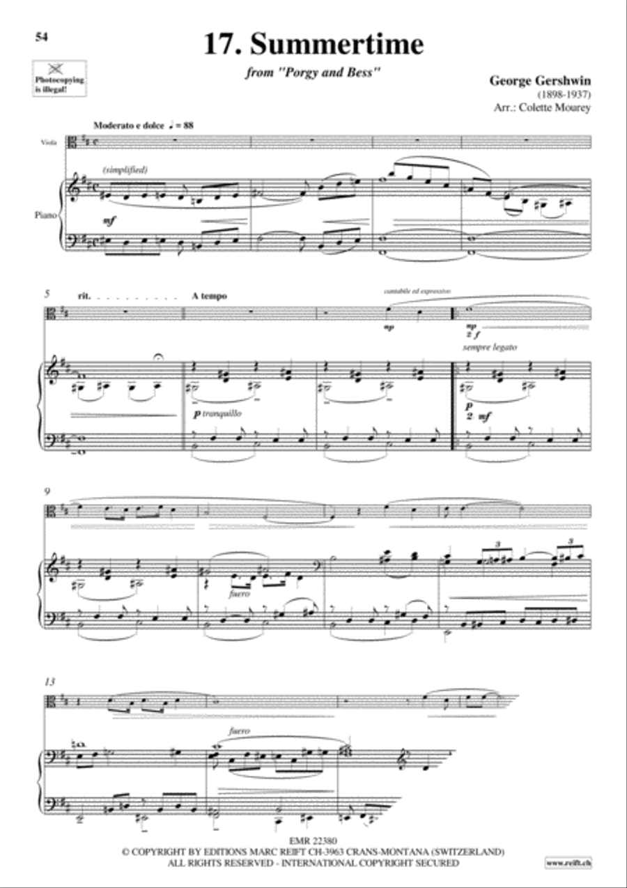 Gershwin 20 Greatest Hits Piano Accompaniment scores gallery preview page 19