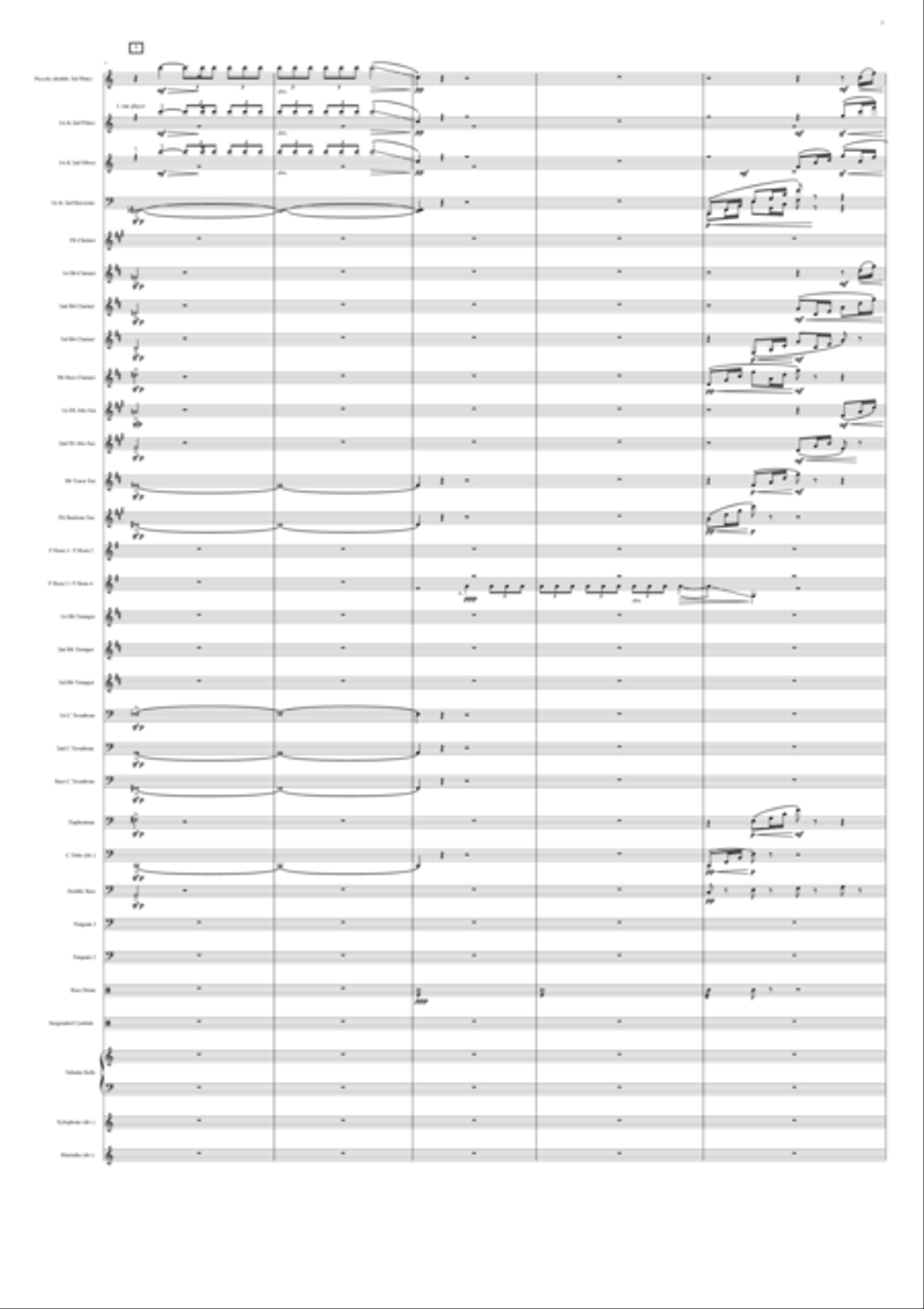 Dream of a Witches' Sabbath Concert Band scores gallery preview page 6