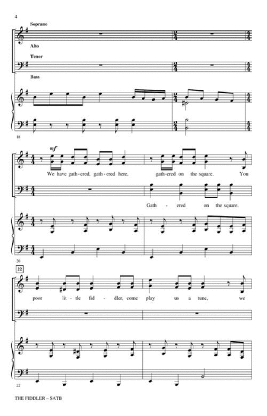 The Fiddler 4-Part scores gallery preview page 4