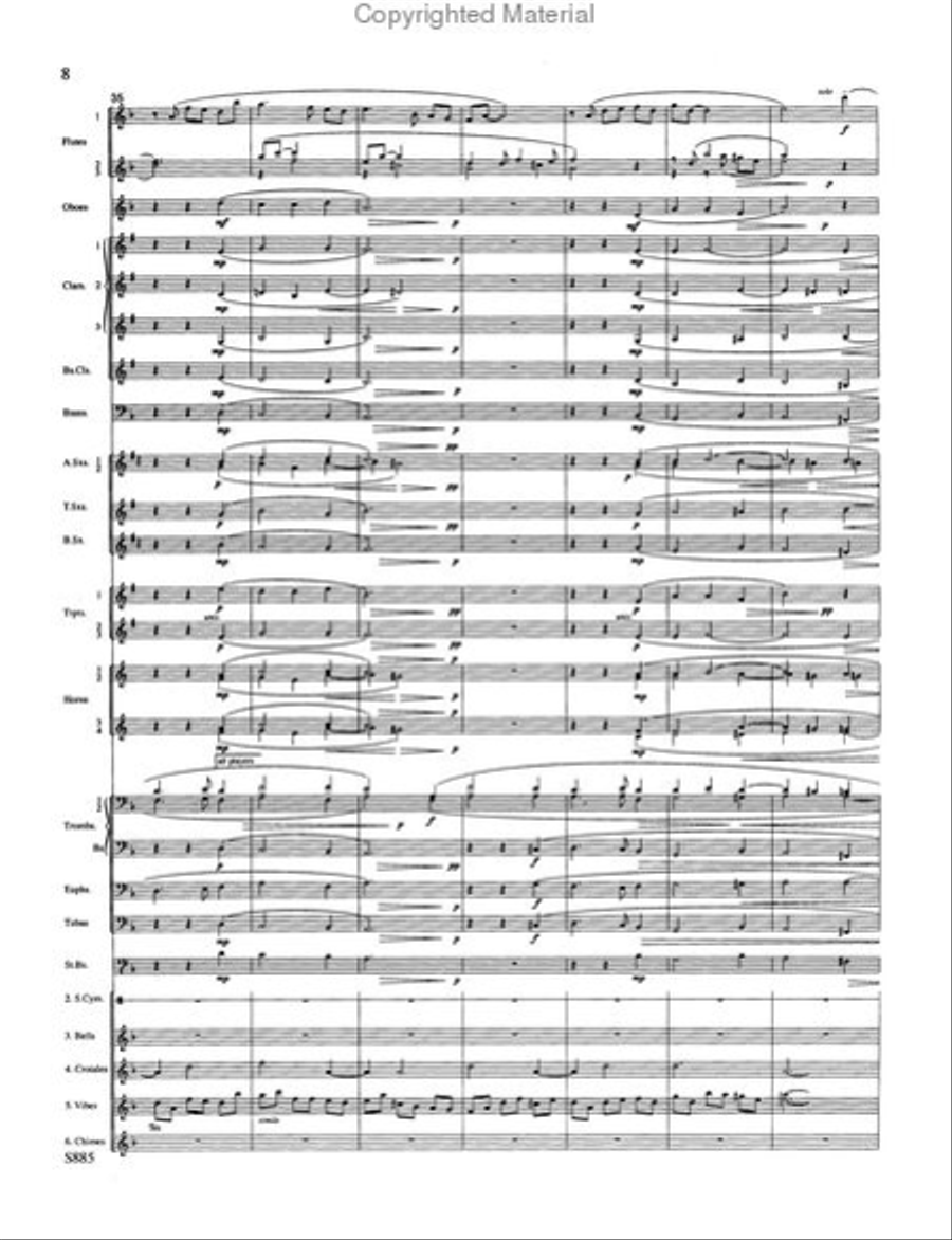 Ancient Blessings Ancient Blessings Concert Band scores gallery preview page 3