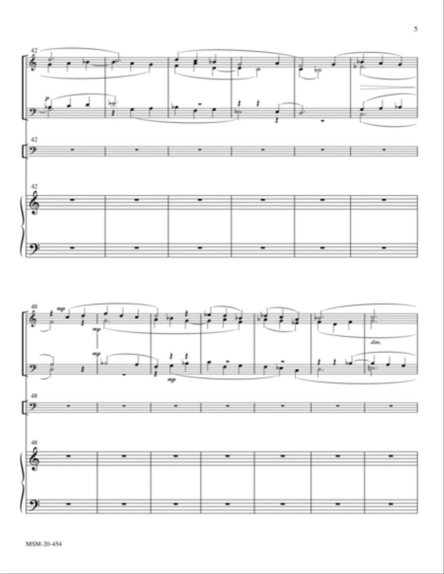 Te Deum Organ scores gallery preview page 5