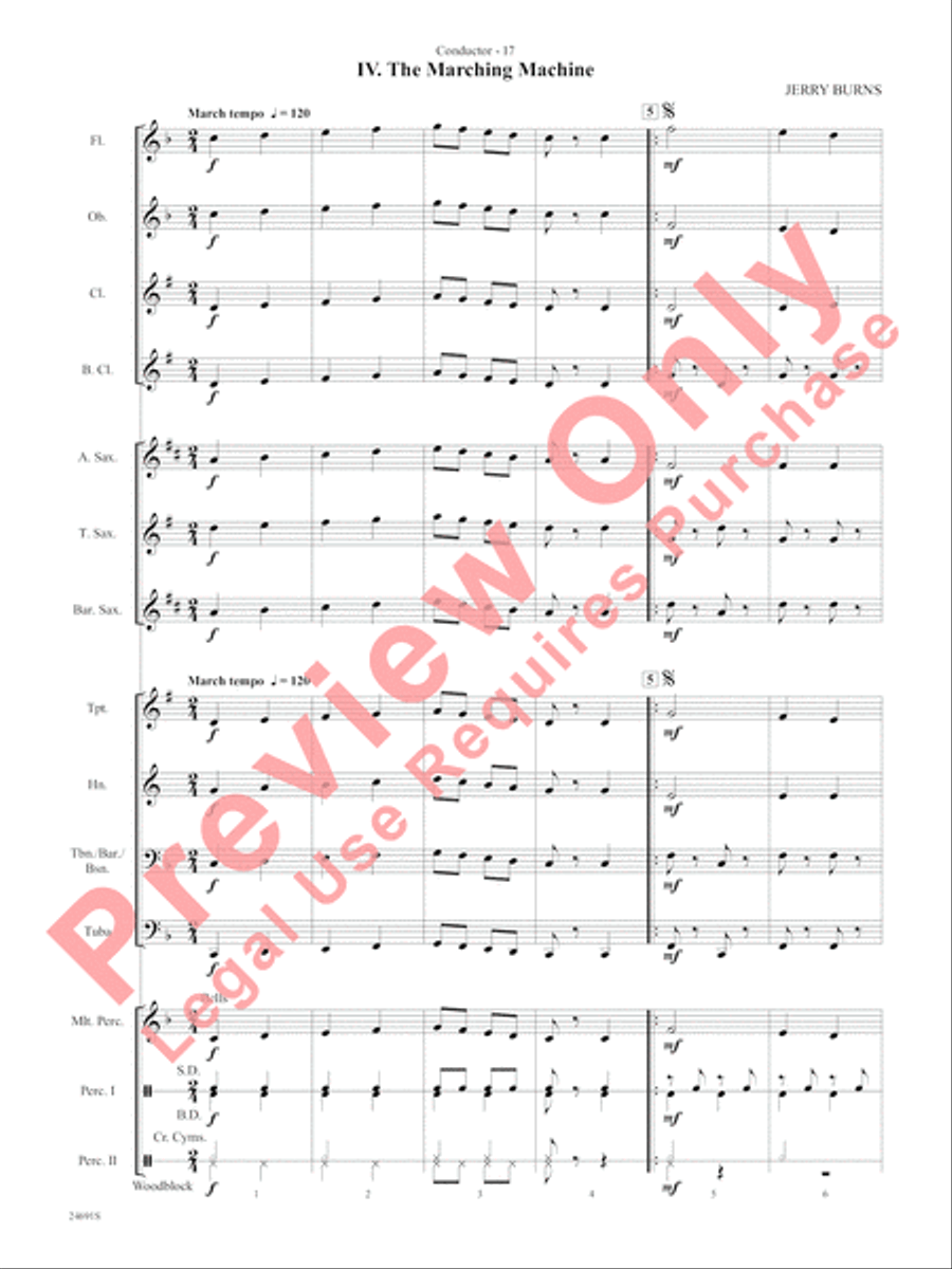 Belwin Very Beginning Band Kit #2 Concert Band scores gallery preview page 20