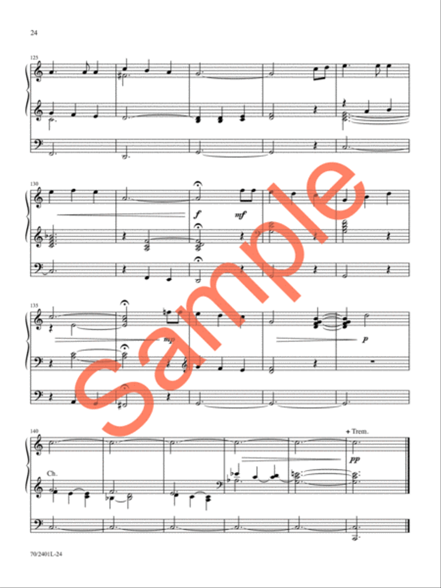 A Circle of Seasons Organ Solo scores gallery preview page 21