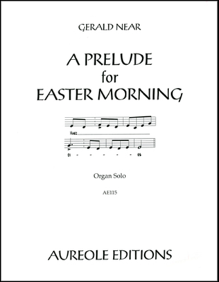 Book cover for A Prelude for Easter Morning