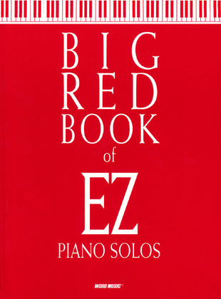 Book cover for Big Red Book Of Ez Piano Solos - Piano Folio