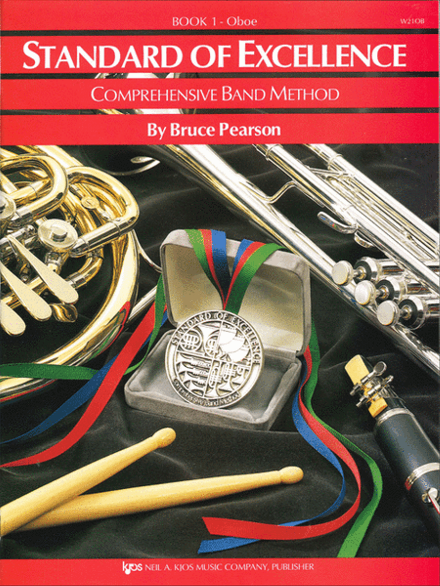 Standard of Excellence Book 1, Oboe Concert Band Methods scores gallery preview page 1
