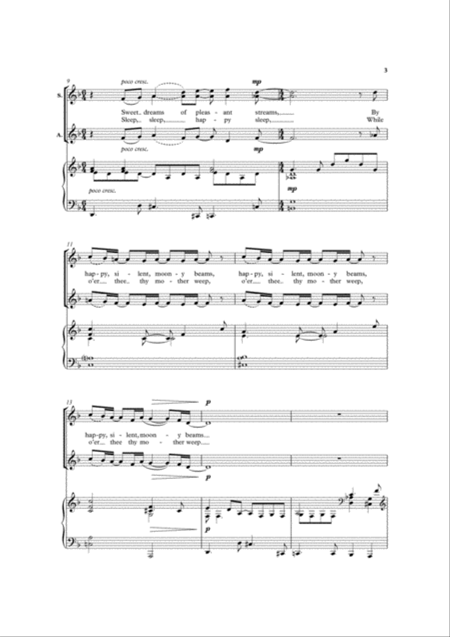Lullaby in Blue SA scores gallery preview page 3