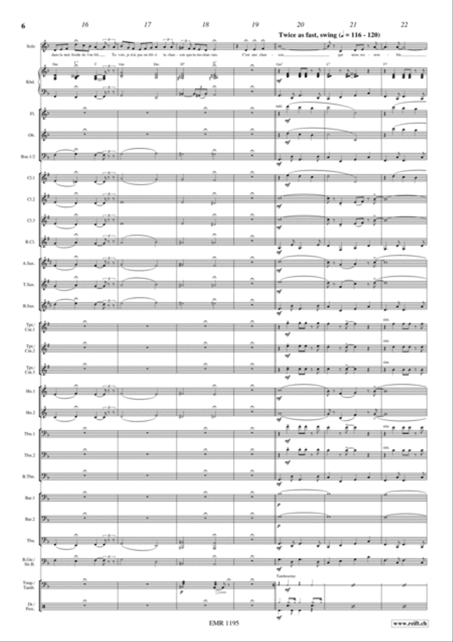 Autumn Leaves Concert Band scores gallery preview page 8