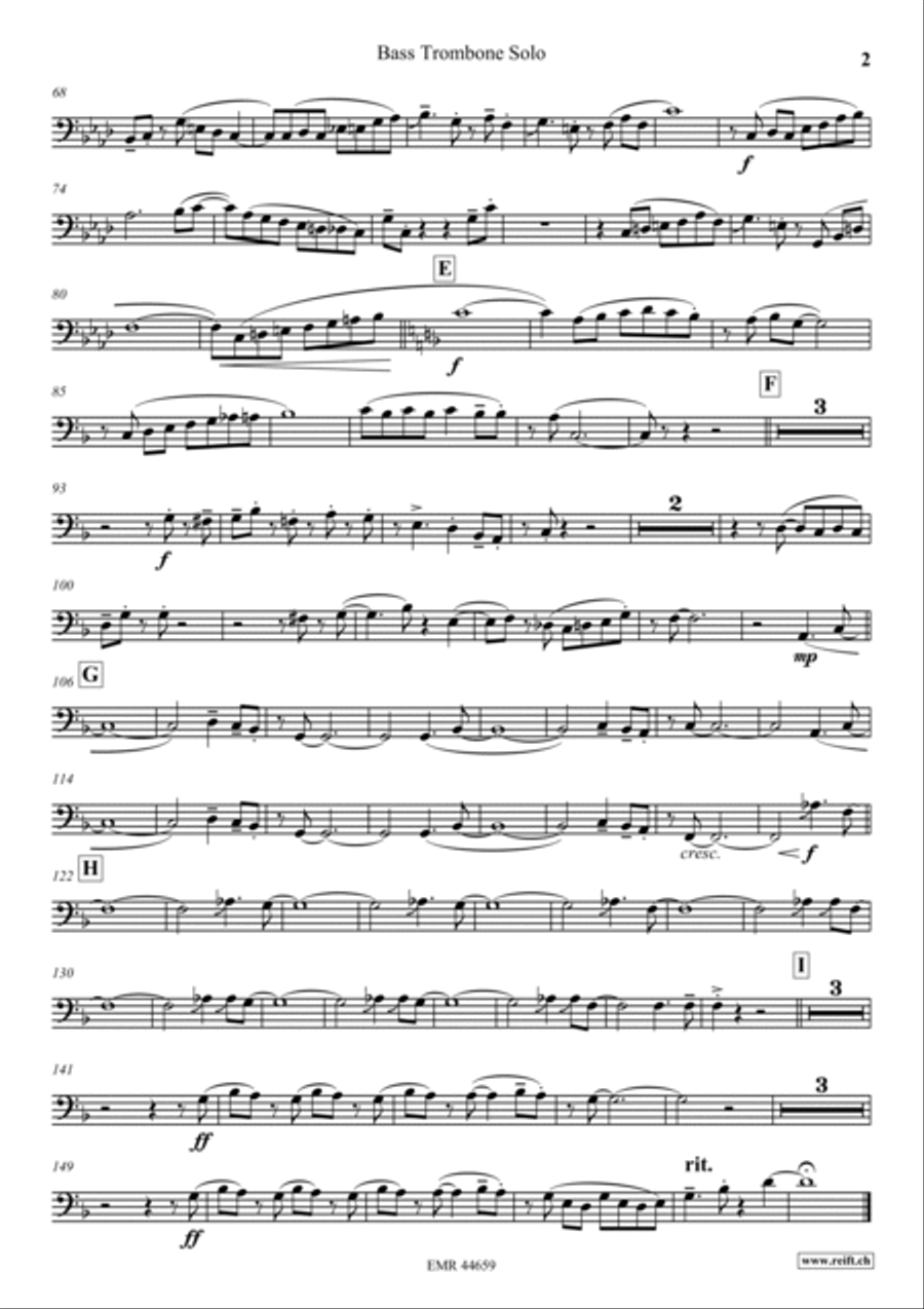 Carioca Trombone scores gallery preview page 3