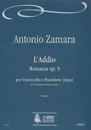 Book cover for L’Addio. Romanza Op. 9 for Violoncello and Piano (Harp)