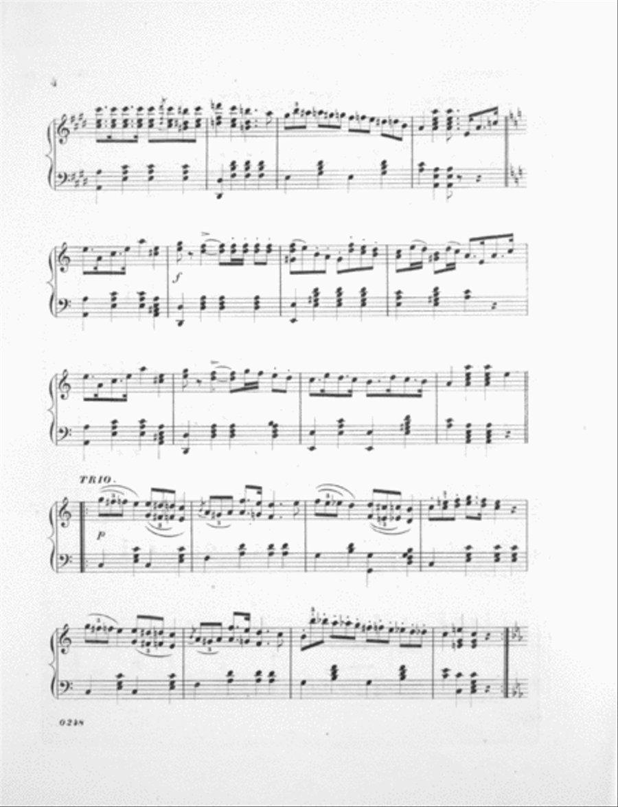 Vesuvio Schottisch for Piano Piano Solo scores gallery preview page 4