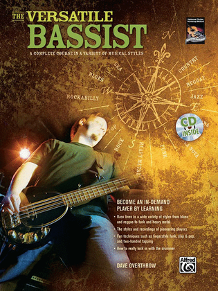 Book cover for The Versatile Bassist