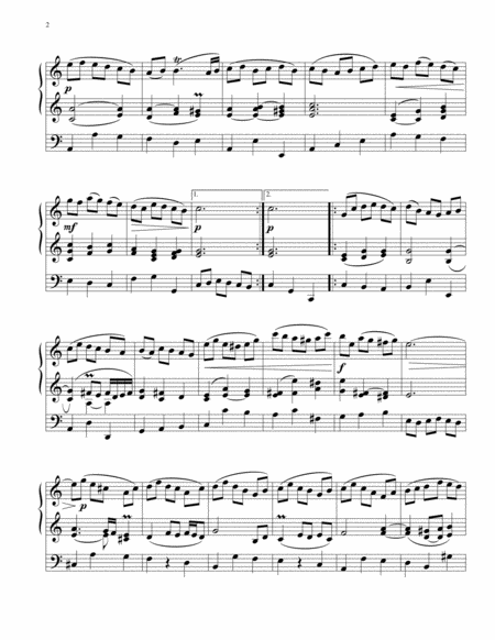 Menuet from Flute Sonata in C