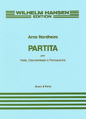 Book cover for Arne Nordheim: Partita (Score/Parts)